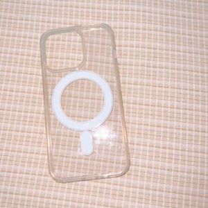 clear magnetic charger case